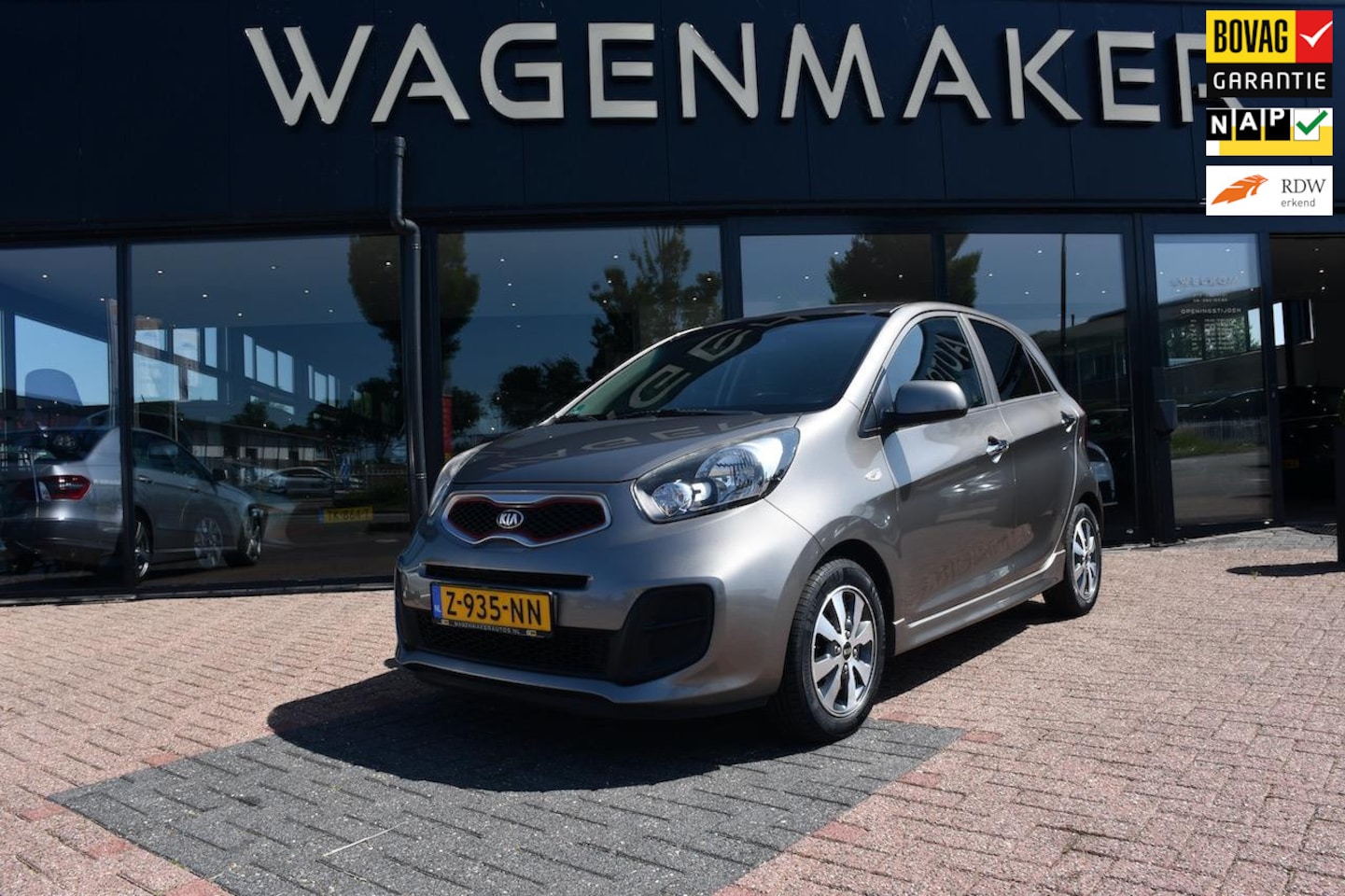 Kia Picanto - 1.0 CVVT ComfortLine LPG Airco|Tel|Goed Onderhouden - AutoWereld.nl