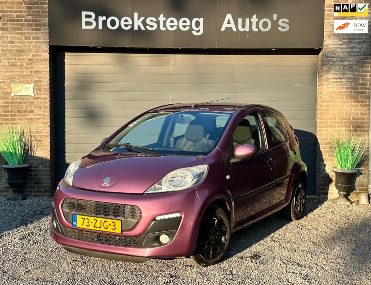 Peugeot 107 - 1.0 Active Airco/5drs/Led/Weinigkm - AutoWereld.nl