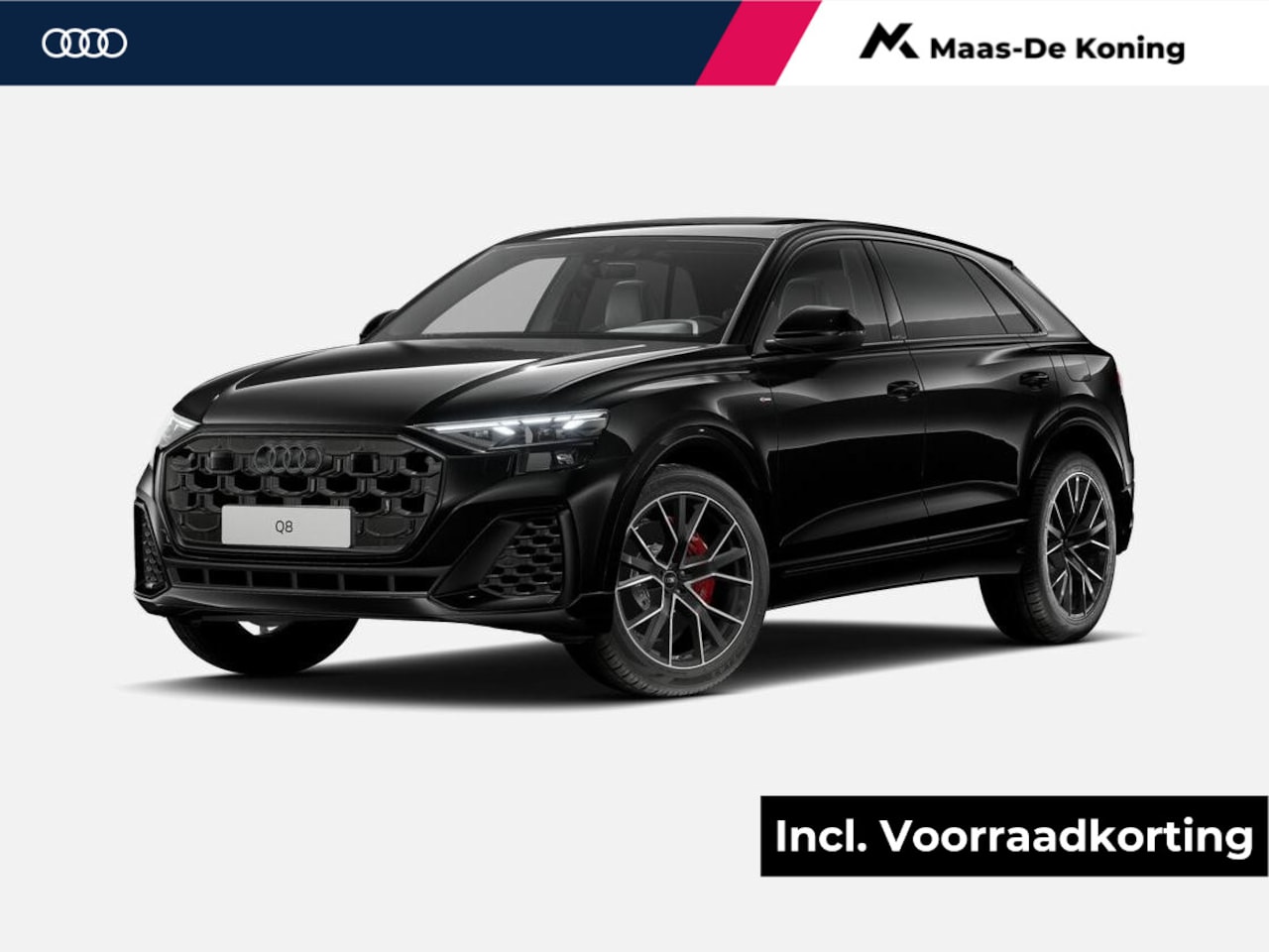 Audi Q8 - 55 TFSI e quattro Pro Line S 394 PK · B&O Premium 3D · Glazen panoramadak · Trekhaak elek. - AutoWereld.nl