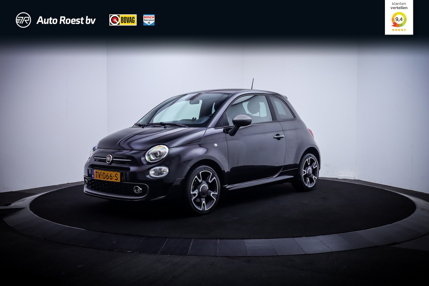 Fiat 500 - 500S Turbo Sport 1e EIG! BEATSAUDIO | NAVI | CLIMA | CRUISE | LEDER | LMV | PDC - AutoWereld.nl