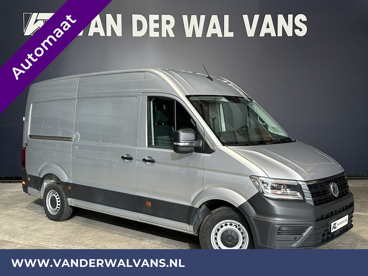 Volkswagen Crafter - 2.0 TDI 177pk Automaat L3H3 L2H2 Euro6 Airco | Camera | Navigatie | LED | Apple Carplay An - AutoWereld.nl