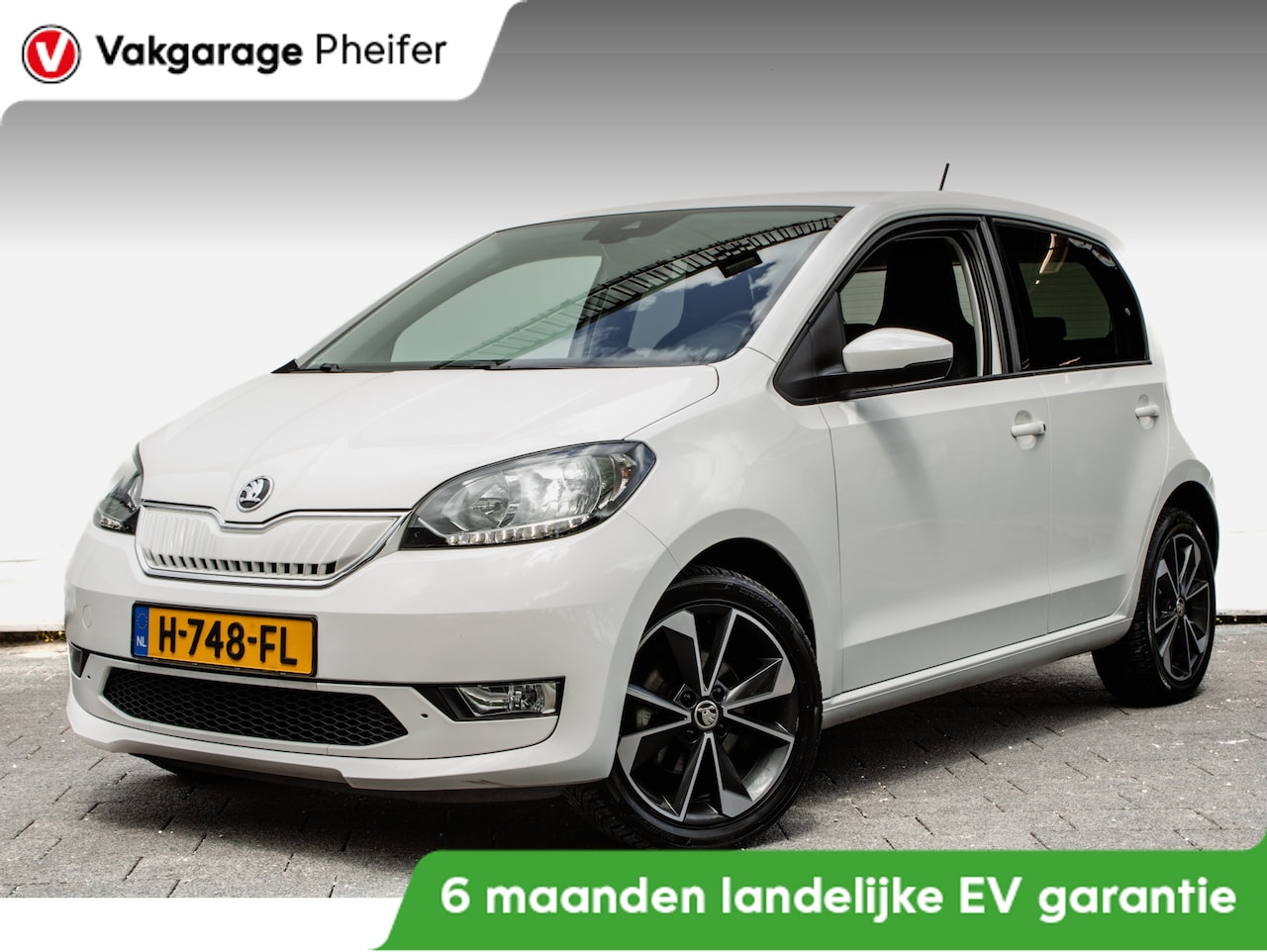 Skoda Citigo e-iV - EV Style 36 kWh Stoelverwarming/ Climate control/ Tel. bluetooth/ Cruise control/ Pdc/ Dab - AutoWereld.nl