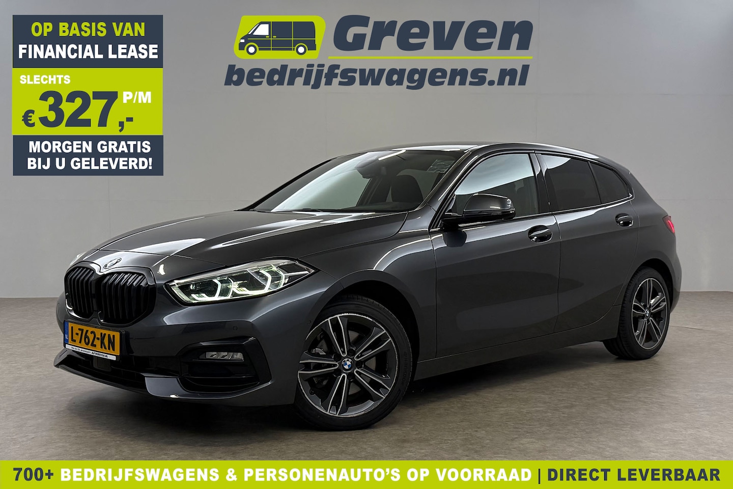 BMW 1-serie - 118i M Sport LED Camera Carplay Sfeerverl. Trekhaak Virtual Navi Clima Cruise 17"LMV PDC - AutoWereld.nl