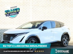 Nissan Ariya - 63 kWh Evolve | 22kW Lader | 20" LMV | Panoramadak | Navigatie | Camera| El. Achterklep |