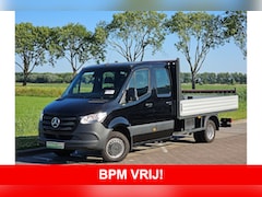 Mercedes-Benz Sprinter - 516 2.2 CDI L3 DC EURO VI-D Open-Laadbak Airco Dubbellucht 3.5T-Trekhaak Euro6 163Pk B-Rij