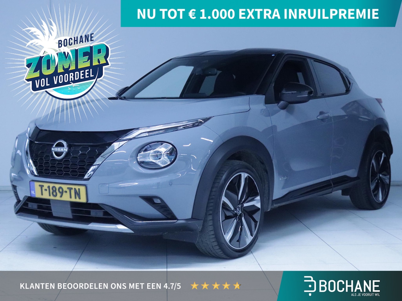 Nissan Juke - 1.6 Hybrid 143 N-Design Clima/Navi/Camera - AutoWereld.nl