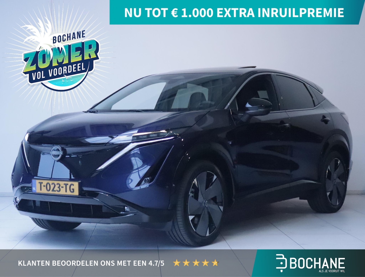 Nissan Ariya - 66 kWh Evolve Clima/Navi/Camera/Bose/Schuifdak! - AutoWereld.nl