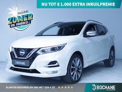 Nissan Qashqai - 1.3 DIG-T 140 Tekna + | Leder | Panoramadak | 360 camera |