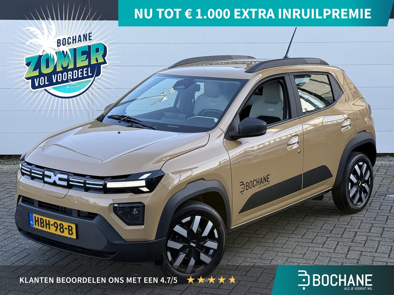 Dacia Spring - Extreme 65 27 kWh | Snel laden | Armsteun | Camera - AutoWereld.nl