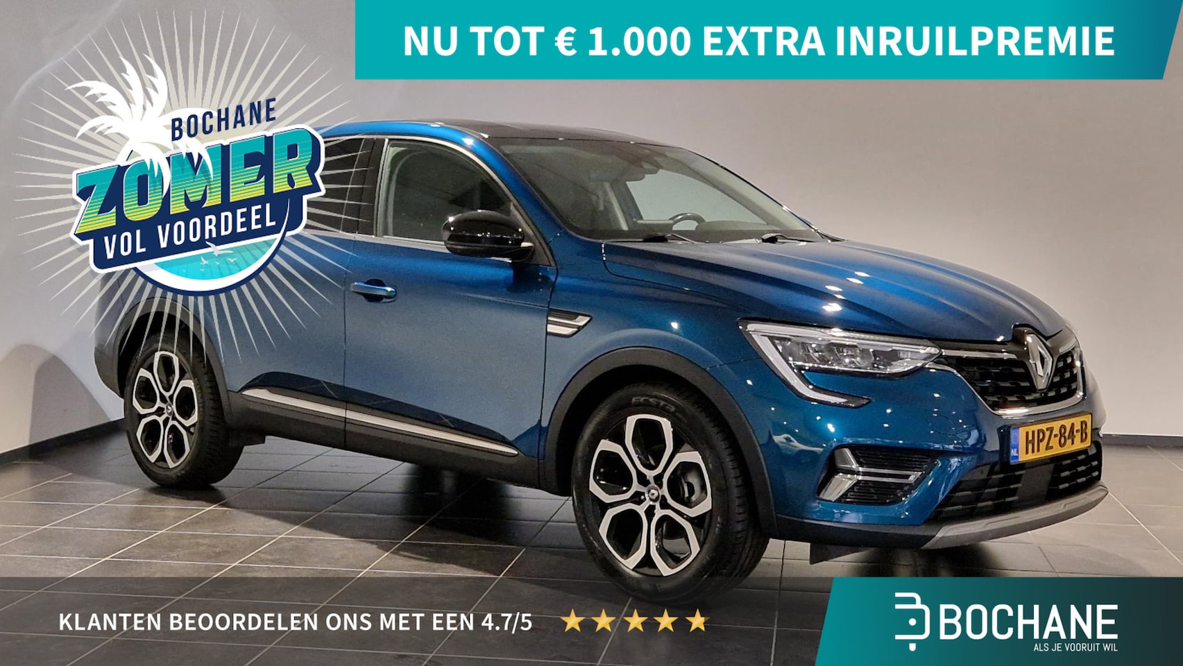 Renault Arkana - 1.6 E-Tech Hybrid 145 Intens - AutoWereld.nl