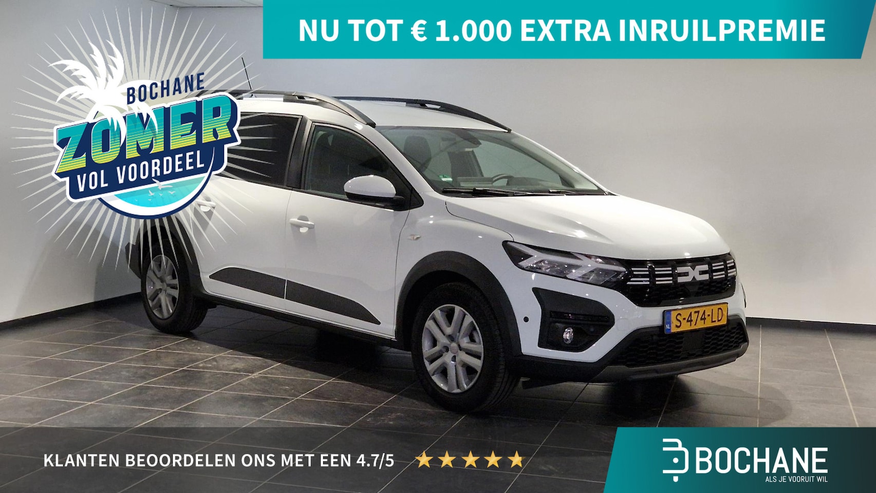Dacia Jogger - 1.0 TCe 110 Expression 7p. | Navigatie | Camera - AutoWereld.nl