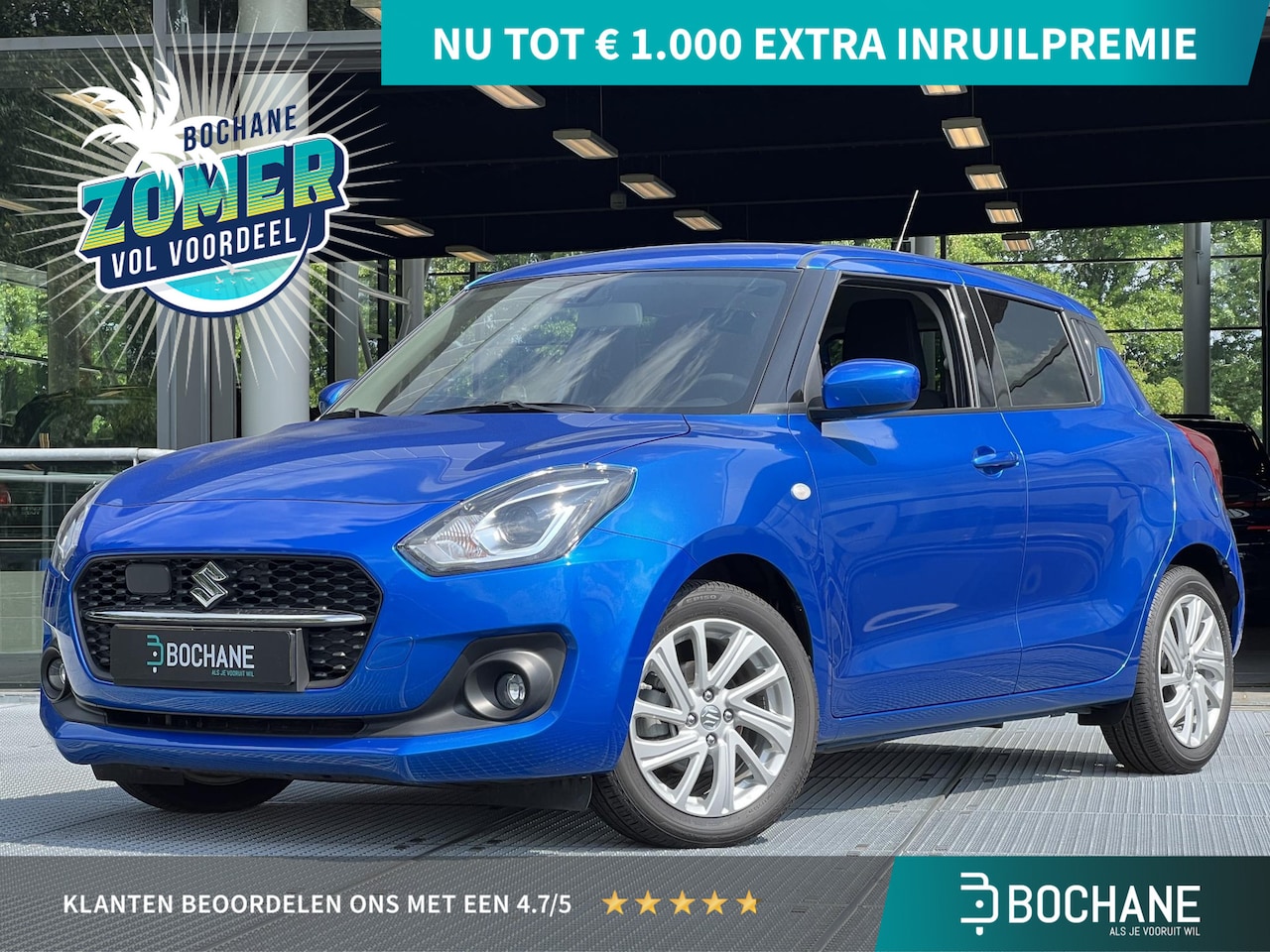 Suzuki Swift - 1.2 Select Smart Hybrid | Adaptieve Cruise Control | Dodehoekdetectie | Carplay - AutoWereld.nl