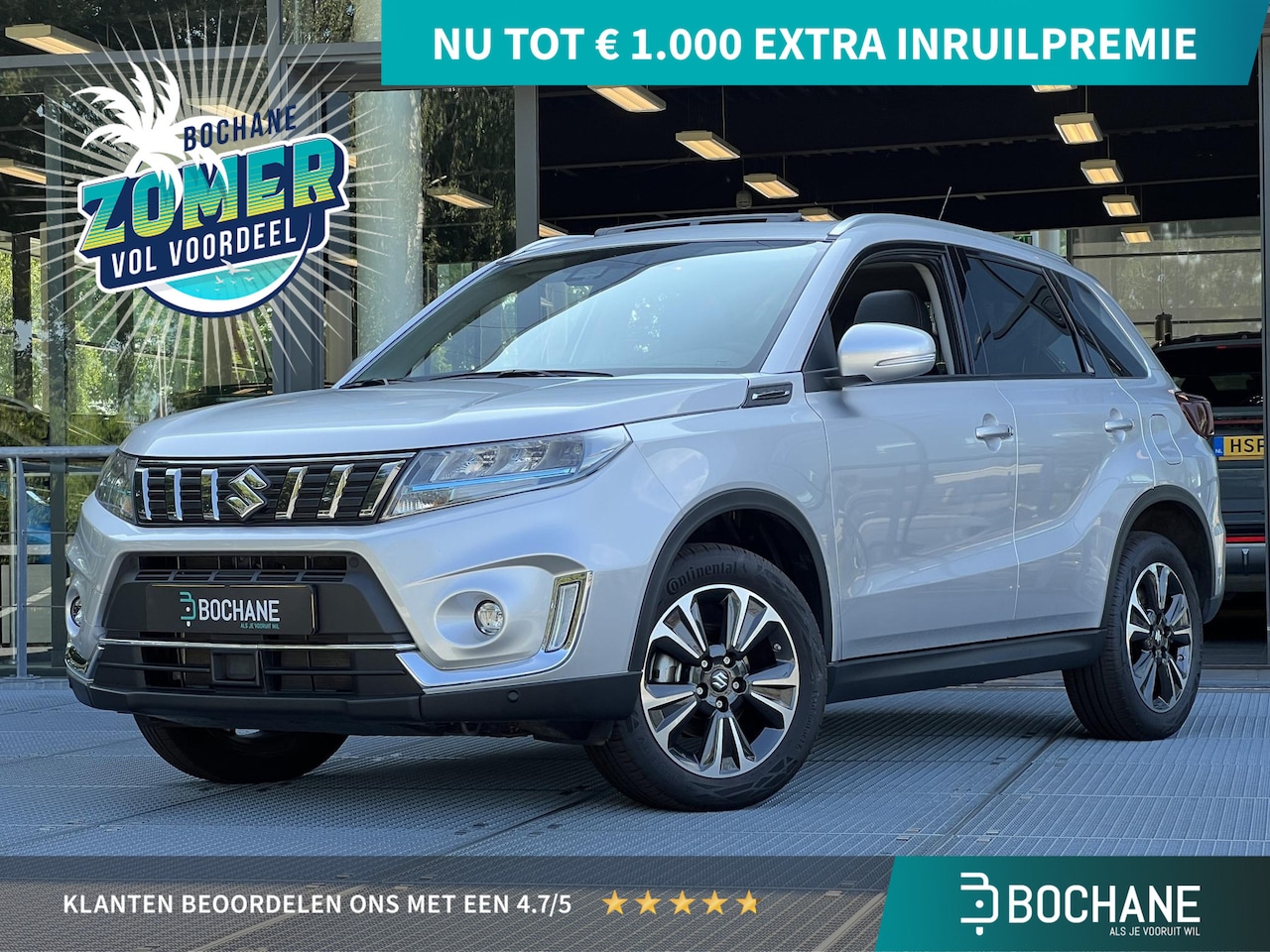 Suzuki Vitara - 1.5 Hybrid Style | Panoramadak | Navigatie | Carplay - AutoWereld.nl