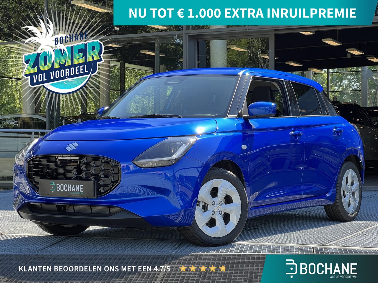 Suzuki Swift - 1.2 Select Smart Hybrid CVT Automaat | Adaptieve Cruise Control | Navigatie | NIEUW MODEL! - AutoWereld.nl