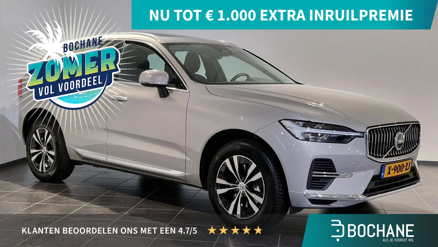 Volvo XC60 - 2.0 T6 Plug-in hybrid AWD Essential Edition Bright | Panoramadak - AutoWereld.nl