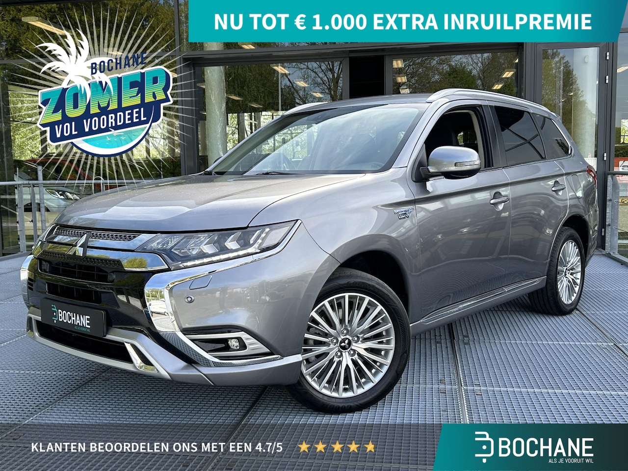 Mitsubishi Outlander - 2.4 PHEV Intense | Cruise Control | Navigatie via Carplay/Android | Trekhaak | FABRIEKSGAR - AutoWereld.nl
