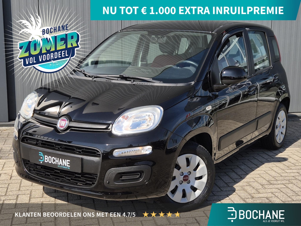 Fiat Panda - 1.2 Edizione Cool | 4-cilinder motor | Airco | Radio CD | - AutoWereld.nl