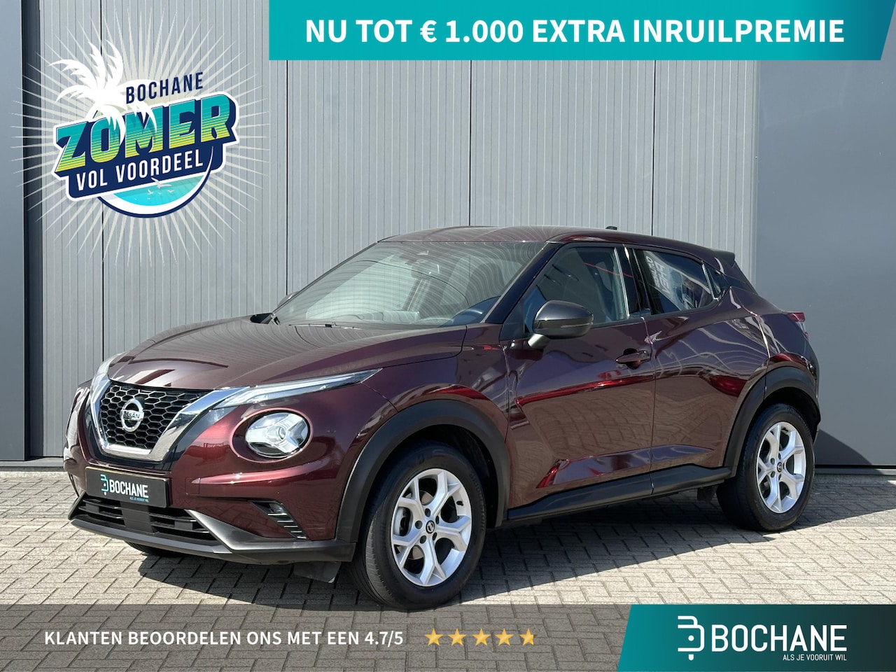Nissan Juke - 1.0 DIG-T N-Connecta | Achteruitrijcamera | Apple Carplay & Android Auto Navigatie | Parke - AutoWereld.nl