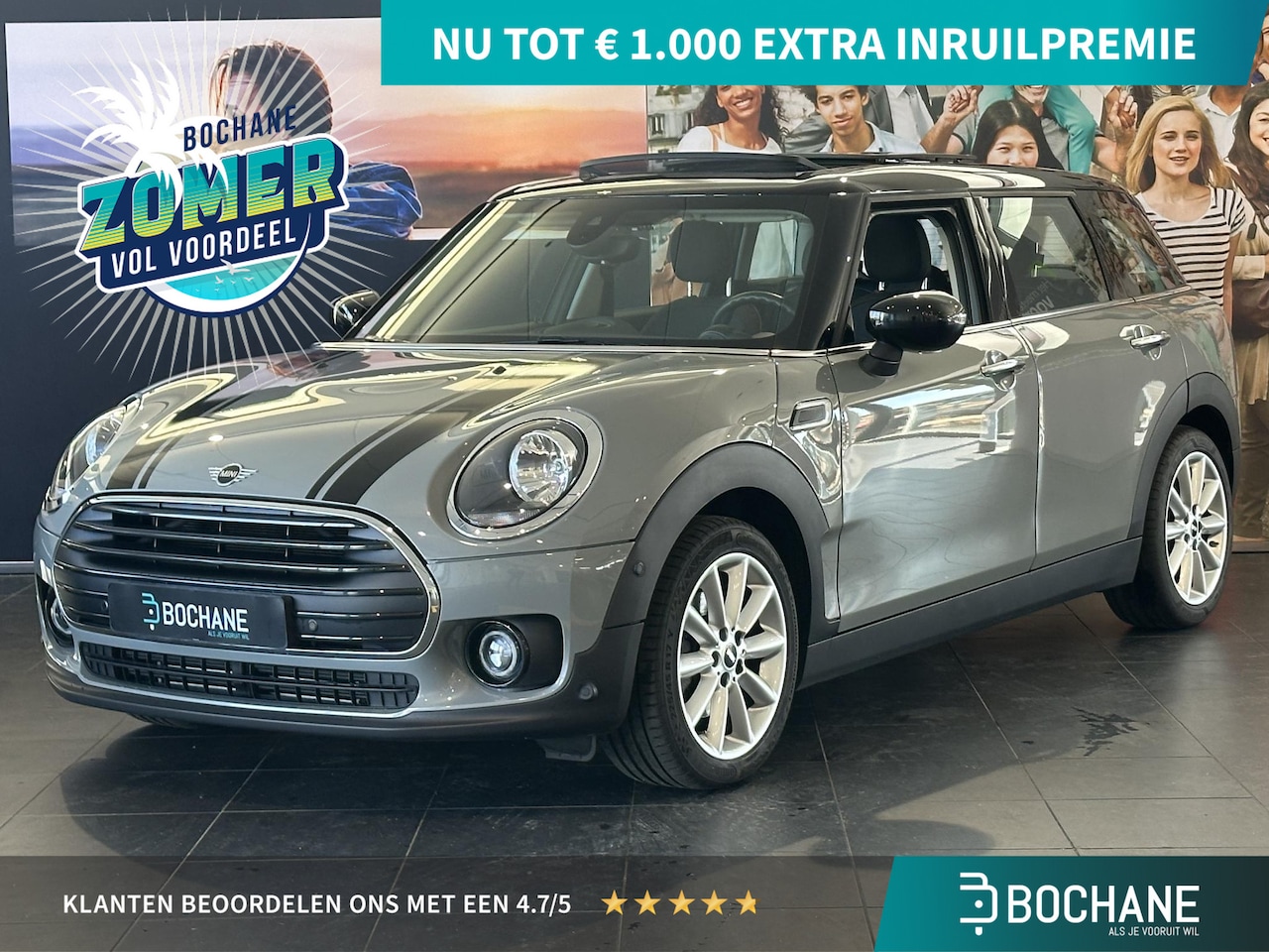 MINI Clubman - Mini 1.5 Cooper Business Edition AUTOMAAT | ELEKTRISCH SCHUIF/KANTELDAK | PARKEERSENSOREN - AutoWereld.nl