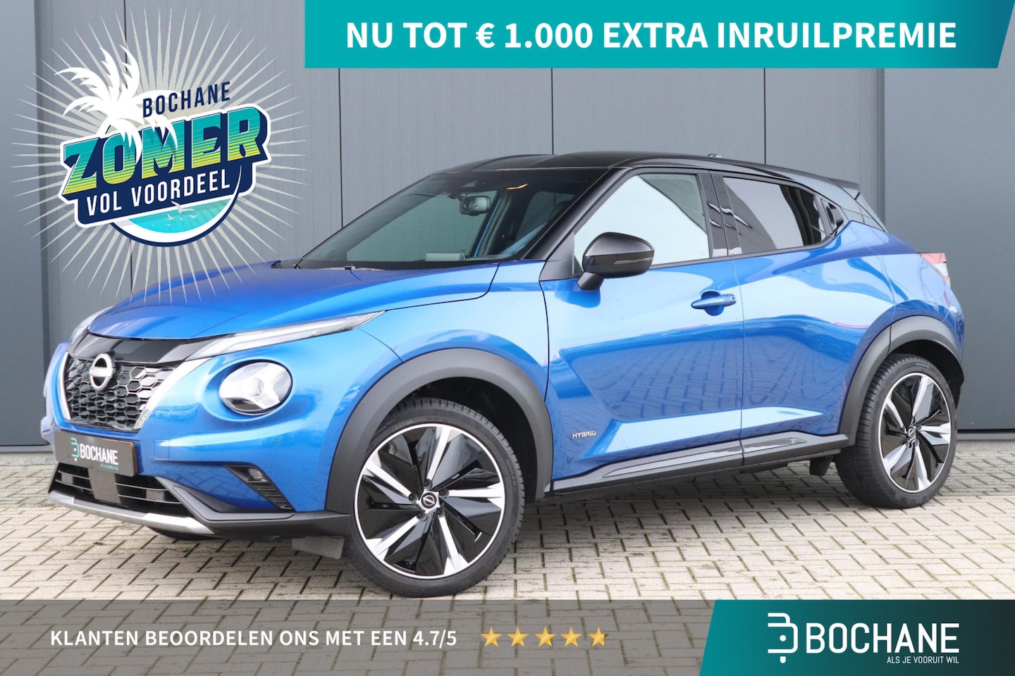 Nissan Juke - 1.6 Hybrid 143 N-Design | Achteruitrijcamera | Cruise Control | Cold Pack | - AutoWereld.nl