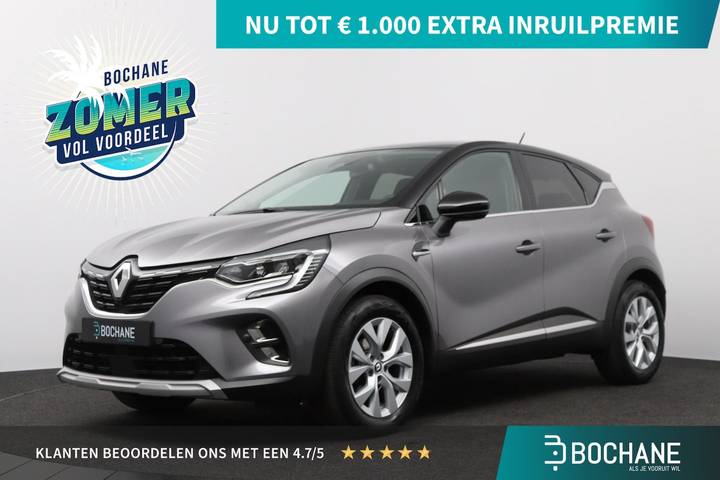Renault Captur - 1.3 TCe 140 Intens | Trekhaak | Pack Easy Link | Pack Parking | - AutoWereld.nl