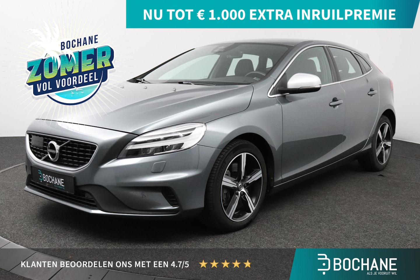Volvo V40 - 1.5 T3 R-Design 150PK| Automaat| Dealeronderhouden| Standkachel| Achterbank Verwarming| - AutoWereld.nl