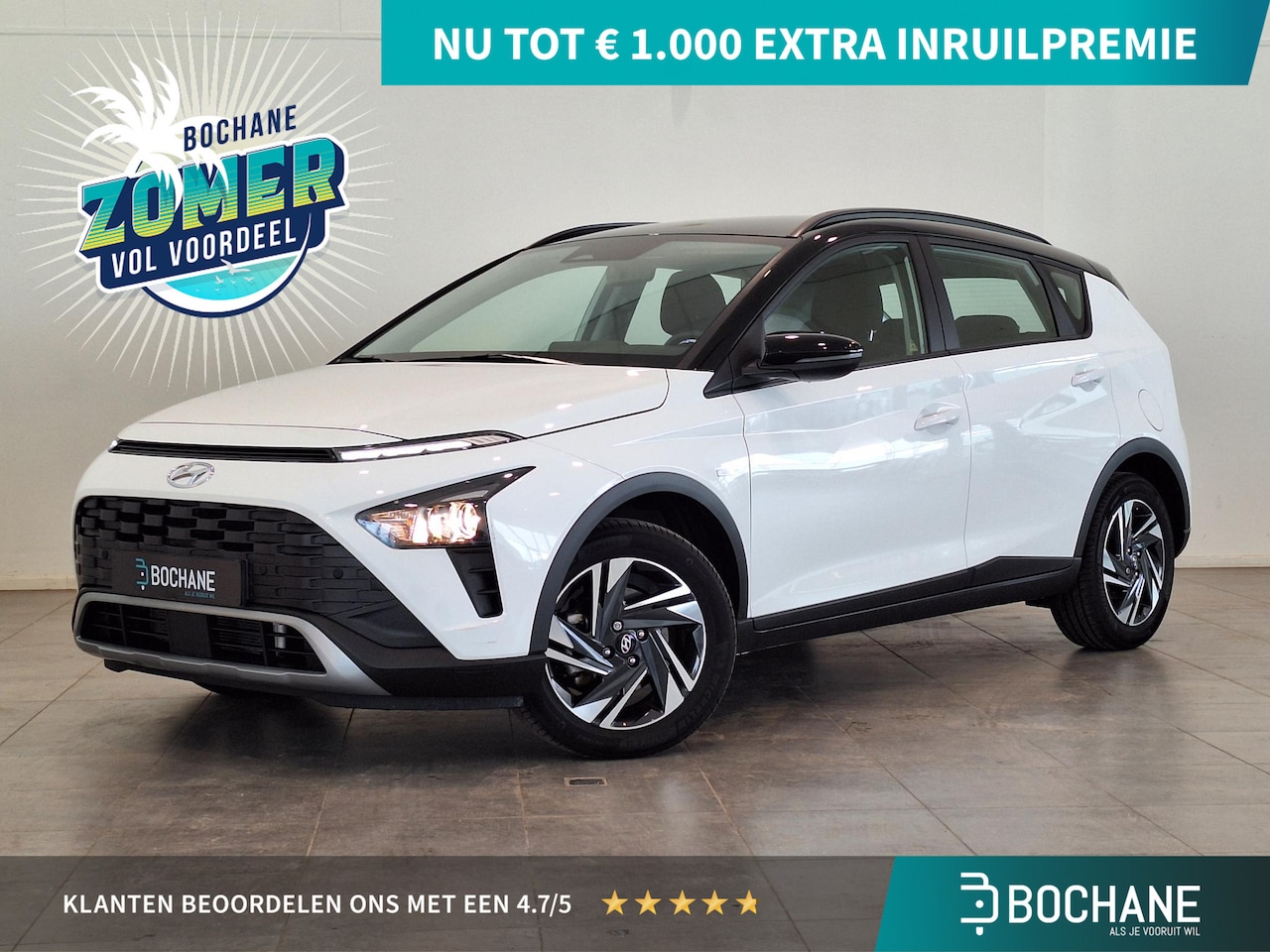 Hyundai Bayon - 1.0 T-GDI Comfort Smart | Airco | Cruise Control | Navigatie | Lichtmetalen velgen 16" | A - AutoWereld.nl