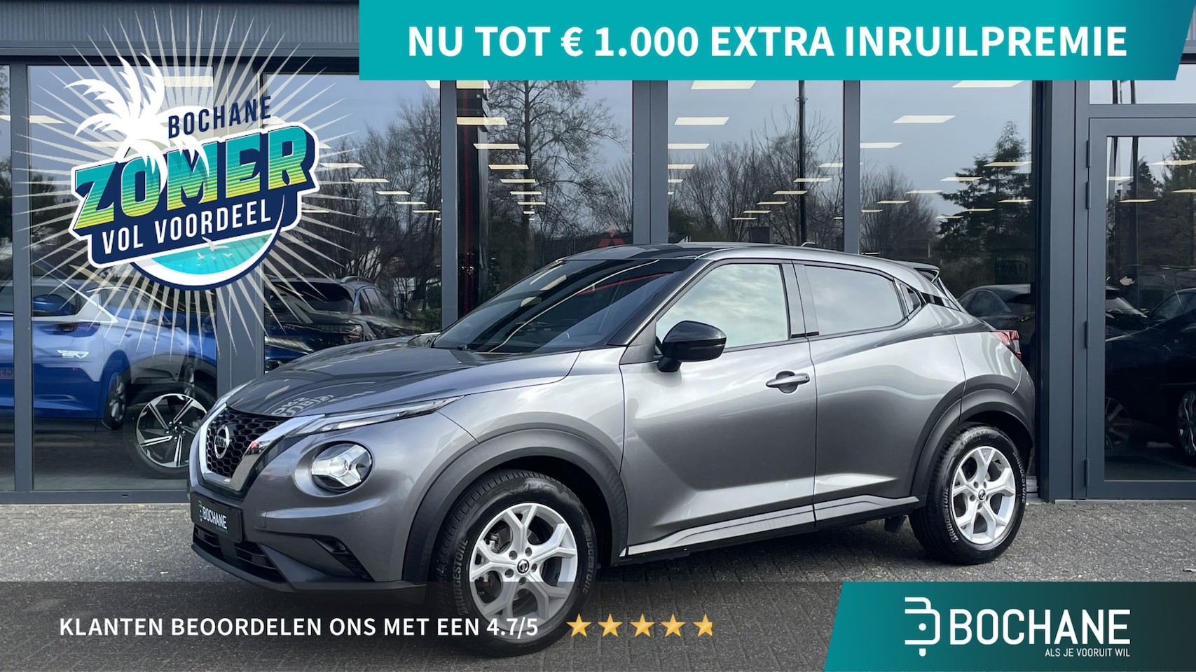 Nissan Juke - 1.0 DIG-T N-Connecta | Navigatie - AutoWereld.nl