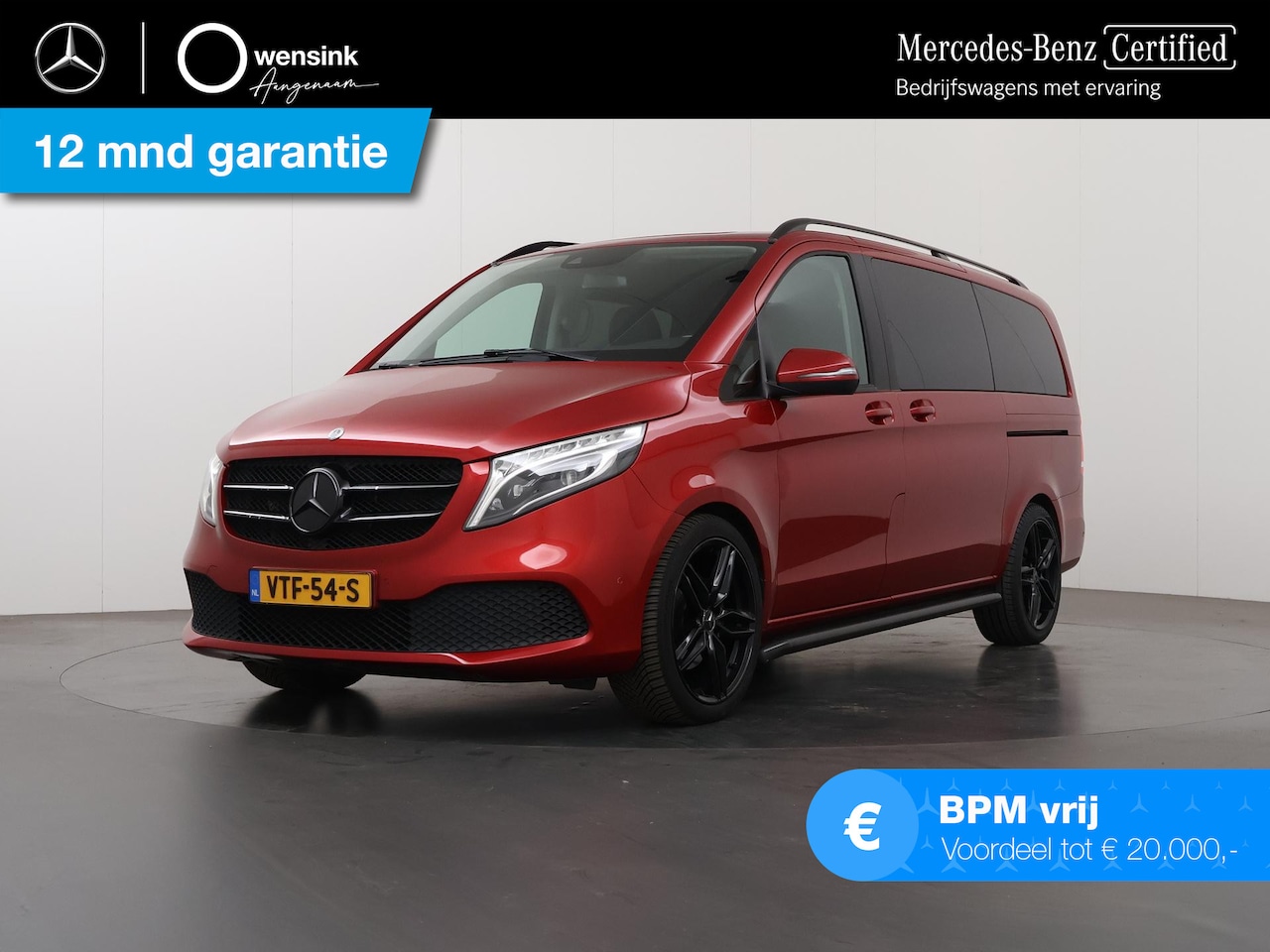 Mercedes-Benz V-klasse - 300d | L2 Lang | Dubbele Cabine | Navigatie | Distronic Plus | LM Velgen | Sidebars | Cert - AutoWereld.nl