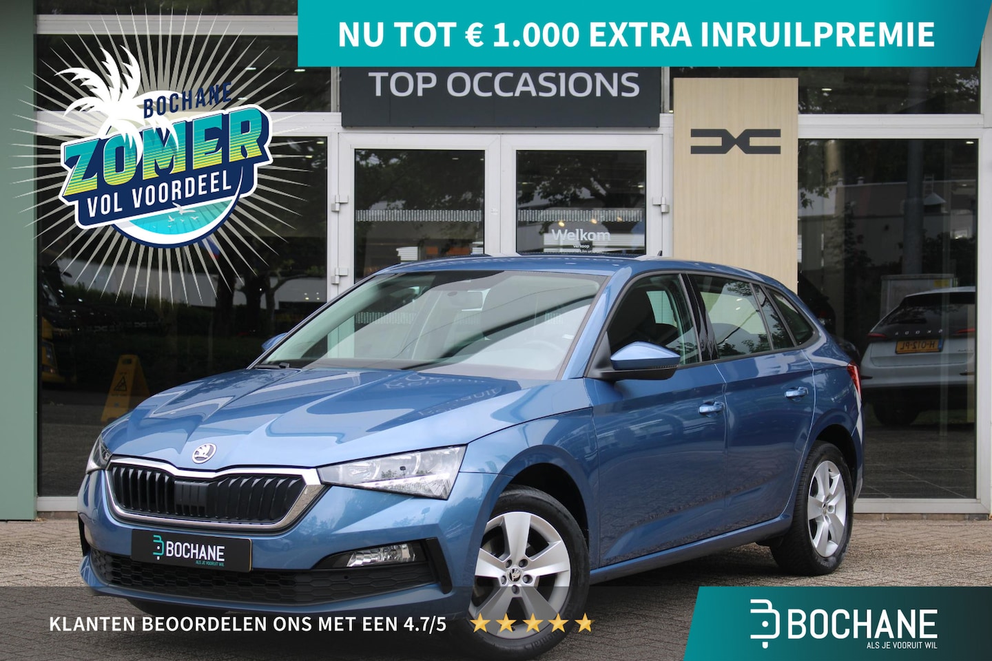 Skoda Scala - 1.0 TSI Ambition | All Season banden | Parkeersensoren | AppleCarplay/Android Auto | Cruis - AutoWereld.nl