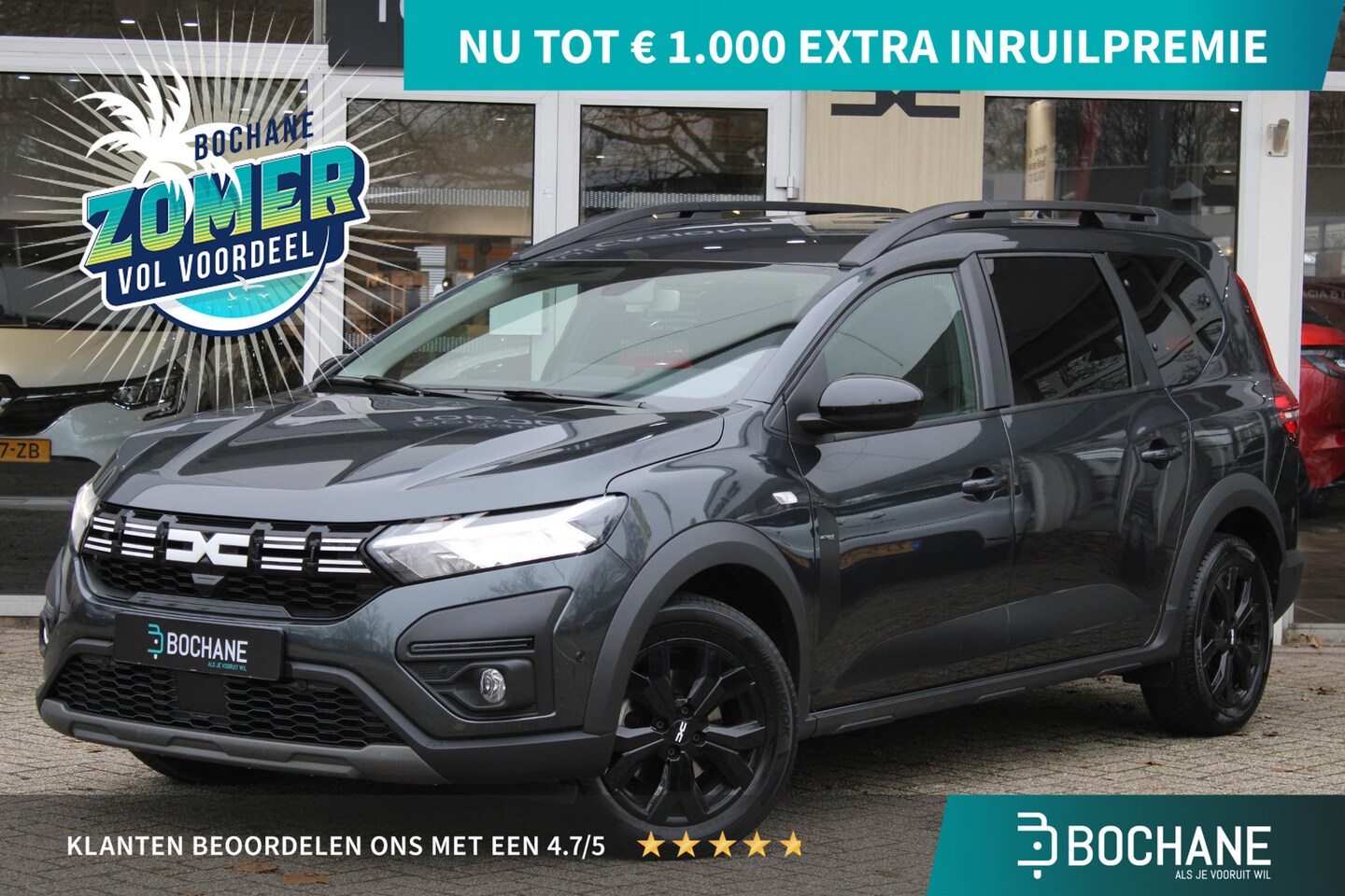 Dacia Jogger - 1.0 TCe 110 Extreme | 7-Persoons | Navigatie | Dodehoekdetectie | - AutoWereld.nl