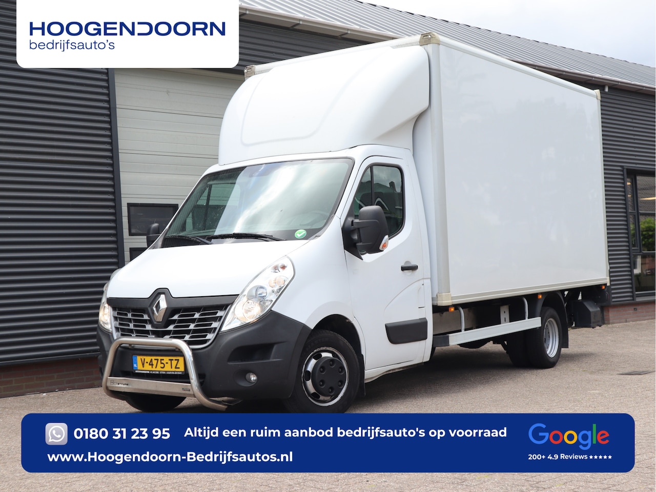 Renault Master - T35 2.3 dCi 164pk Euro 6 Koffer - LBW Dhollandia - Airco - Cruise - AutoWereld.nl