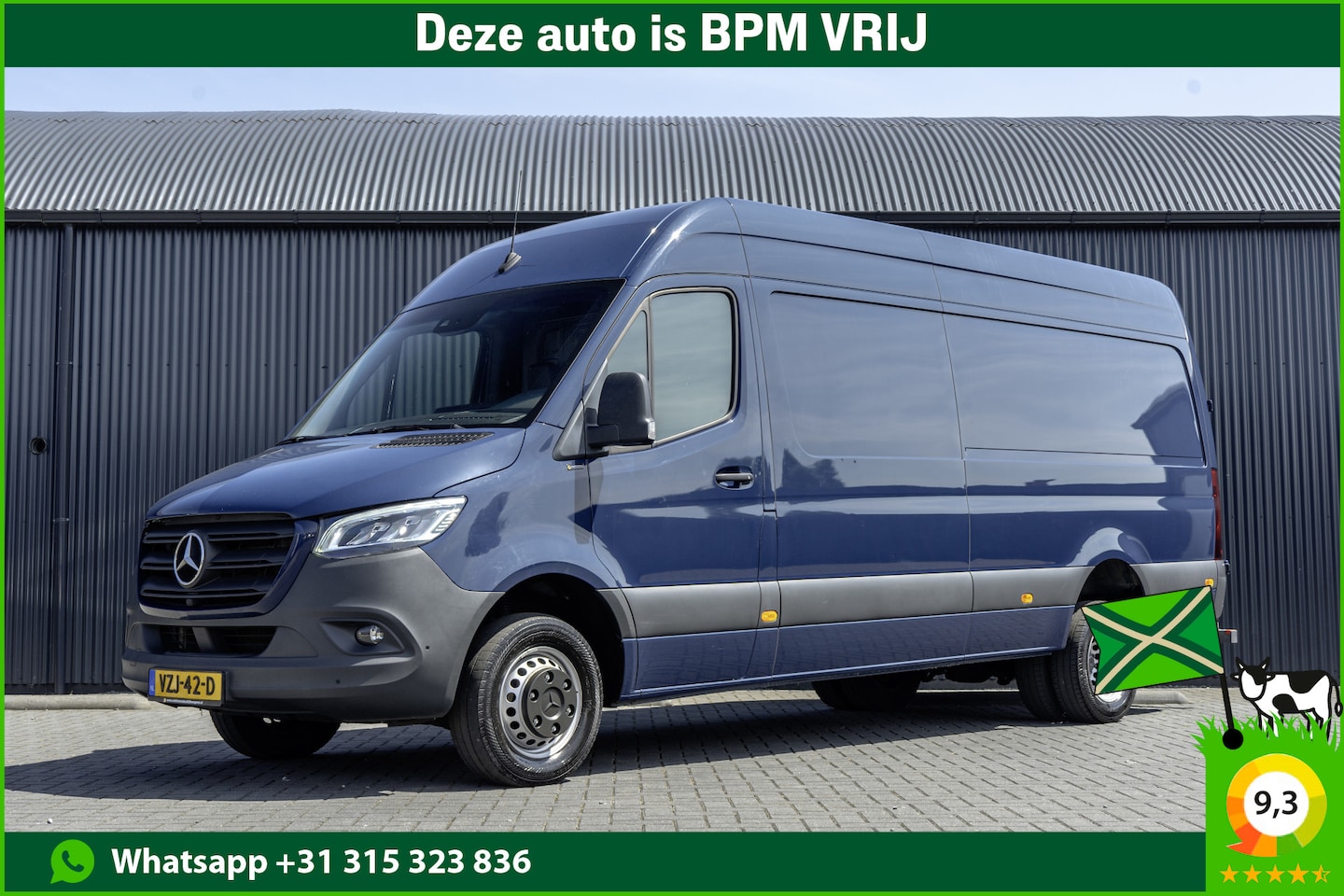 Mercedes-Benz Sprinter - 519 CDI | L3H2 | Koelwagen | Automaat | Mbux | LED | Camera | CarPlay | Navi | Climate | C - AutoWereld.nl