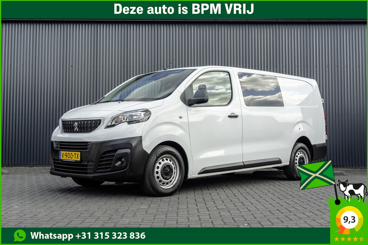 Peugeot Expert - 2.0 BlueHDI | L3H1 | DC 5-Zits | CarPlay | Navi | Cruise | Airco | PDC | Euro 6 - AutoWereld.nl