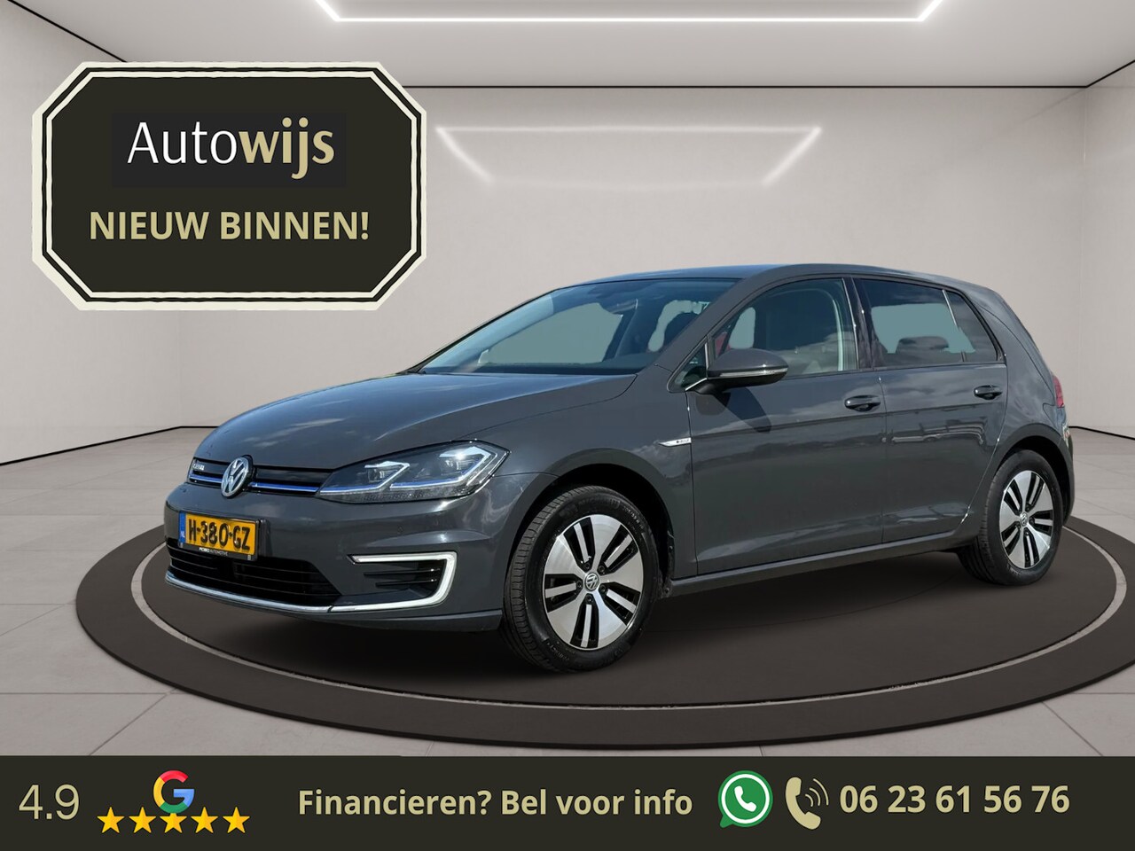Volkswagen e-Golf - E-DITION|Carplay|PDC|Adaptief Cruise|Navi - AutoWereld.nl