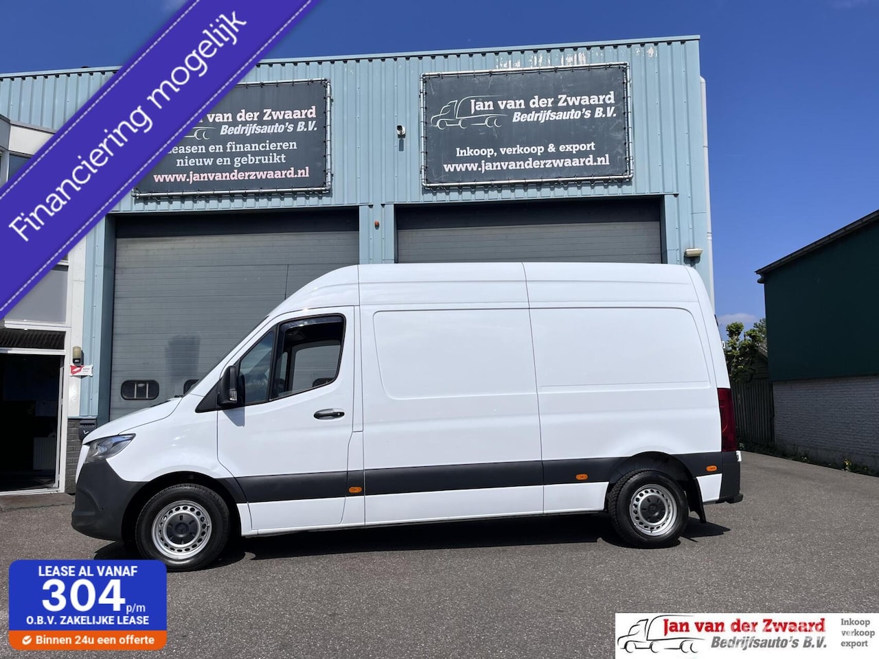 Mercedes-Benz Sprinter - 314 2.2 CDI Lang Hoog Automaat. - AutoWereld.nl