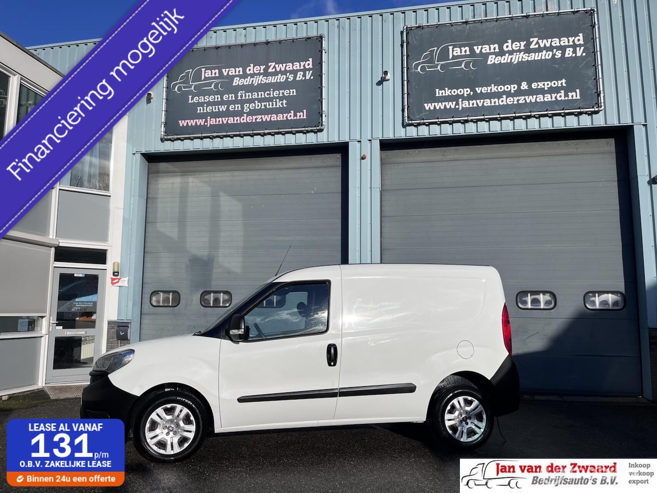 Fiat Doblò Cargo - 1.6 MJ Euro 6 SX ECO JET Airco Navi - AutoWereld.nl