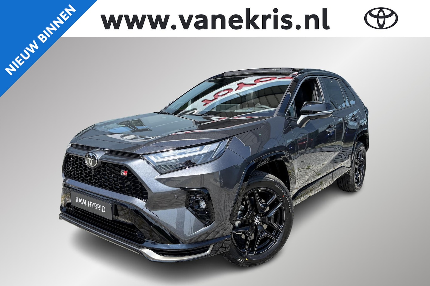 Toyota RAV4 - 2.5 Plug-in Hybrid AWD GR SPORT 2.5 Plug-in Hybrid AWD GR SPORT, GR sport Pack, Panoramisch schuifdak, Direct leverbaar! - AutoWereld.nl