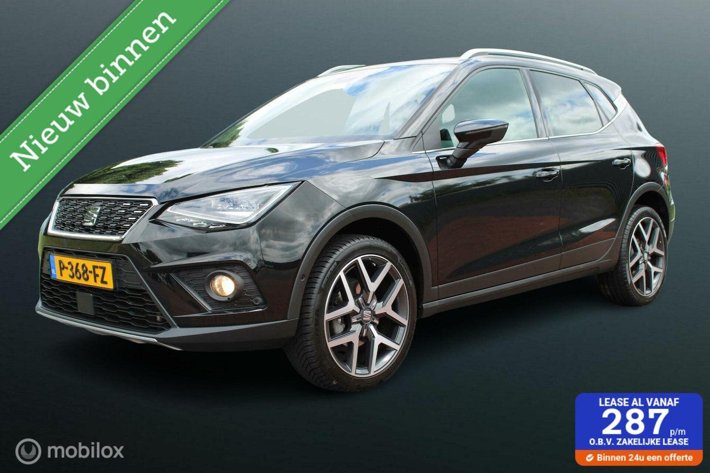 Seat Arona - 1.0 TSI Xcellence Business Intense 1.0 TSI Xcellence Business Intense, DSG, Leder/Alcantara, Trekhaak, Stoelverw, Adaptief cr - AutoWereld.nl