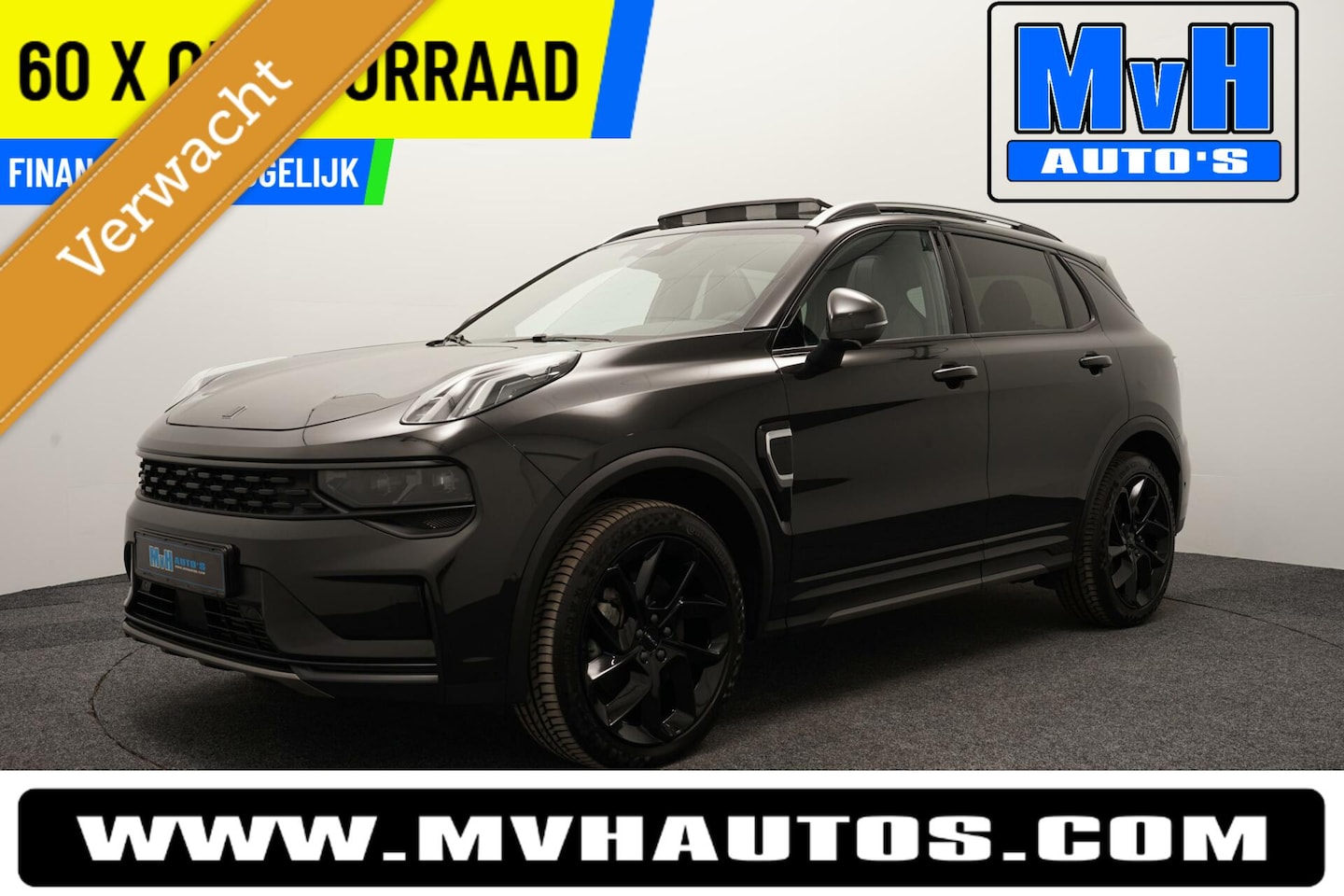 Lynk & Co 01 - 1.5 Hybride|FULL BLACK XXL|ZWARTE.HEMEL|NAP - AutoWereld.nl