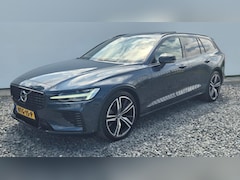 Volvo V60 - 2.0 T6 Recharge AWD R-Design Panorama dak - Maroon Brown Leder - Park Assist Pack - Lighti