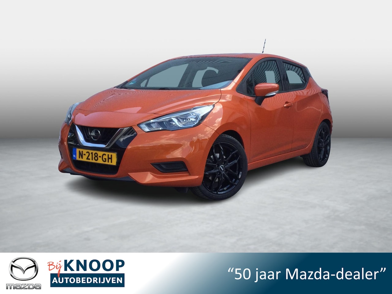 Nissan Micra - 1.0 IG-T Acenta | Camera | CruiseControl | Navi | Set gebruikte winterbanden | - AutoWereld.nl