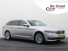 BMW 5-serie Touring - 520i High Executive Leer, Head-Up, Elektrische Stoelen, Navigatie, Bluetooth, PDC, Trekhaa