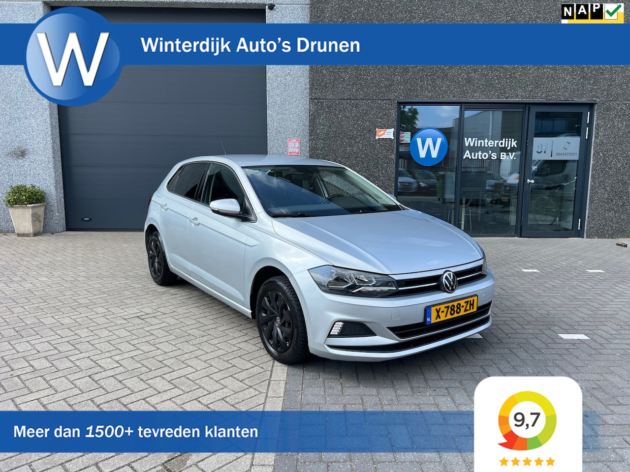 Volkswagen Polo - 1.0 TSI Highline Clima/Carplay/Adapt.Cruise - AutoWereld.nl