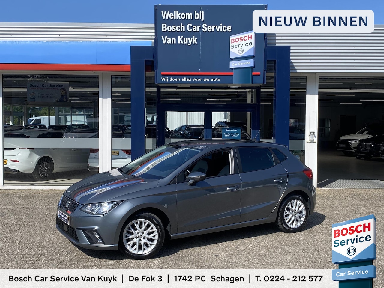 Seat Ibiza - 1.0 TSI Style / Cruise-Control / Climate-Control / Stoelverwarming / Apple-Carplay & Andro - AutoWereld.nl
