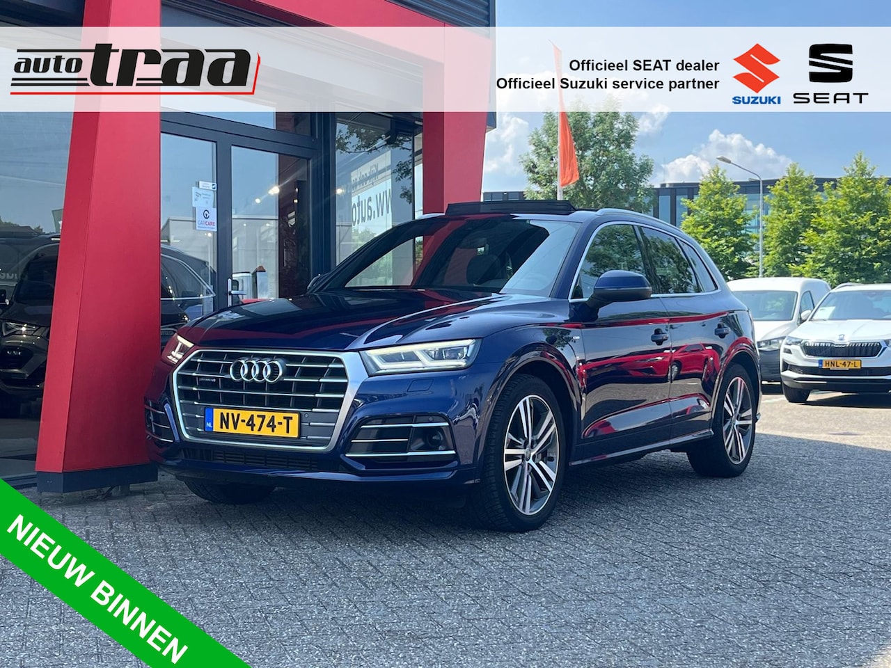 Audi Q5 - 2.0 TFSI quattro Launch Edition / PANO / ELEKT. KLEP / ACC / LUCHT VERING / STOELVERW. / V - AutoWereld.nl