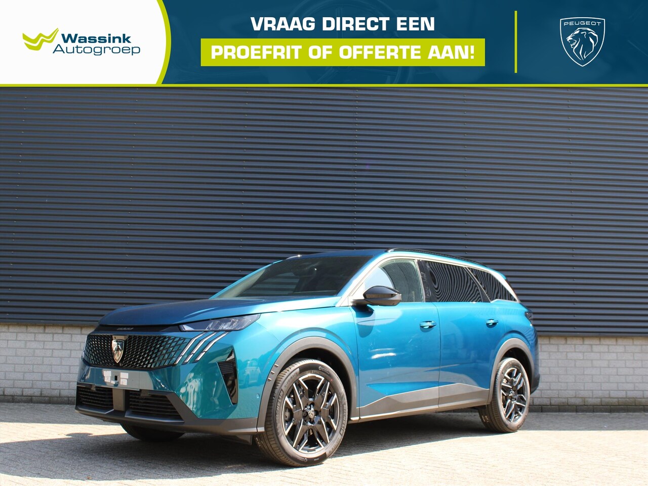 Peugeot 5008 - Allure Hybrid 145pk e-DCS6 | 7 persoons | Adaptive Cruise Control | Lane change assist | C - AutoWereld.nl
