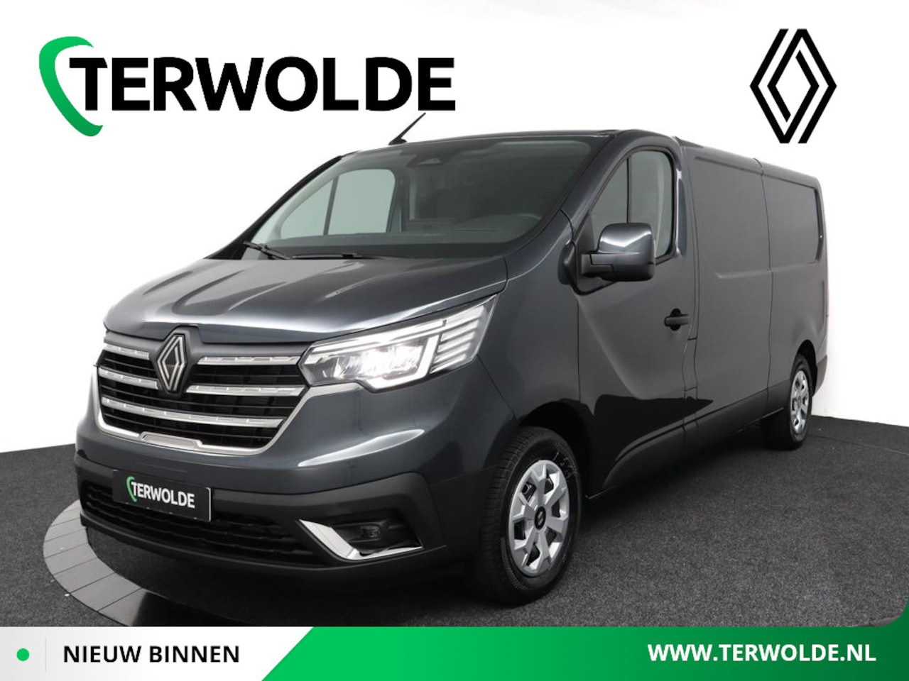 Renault Trafic - L2H1 T30 GB dCi 130 Advance | Trekhaak met Trailer Swing Control | Houten laadvloer | Acht - AutoWereld.nl