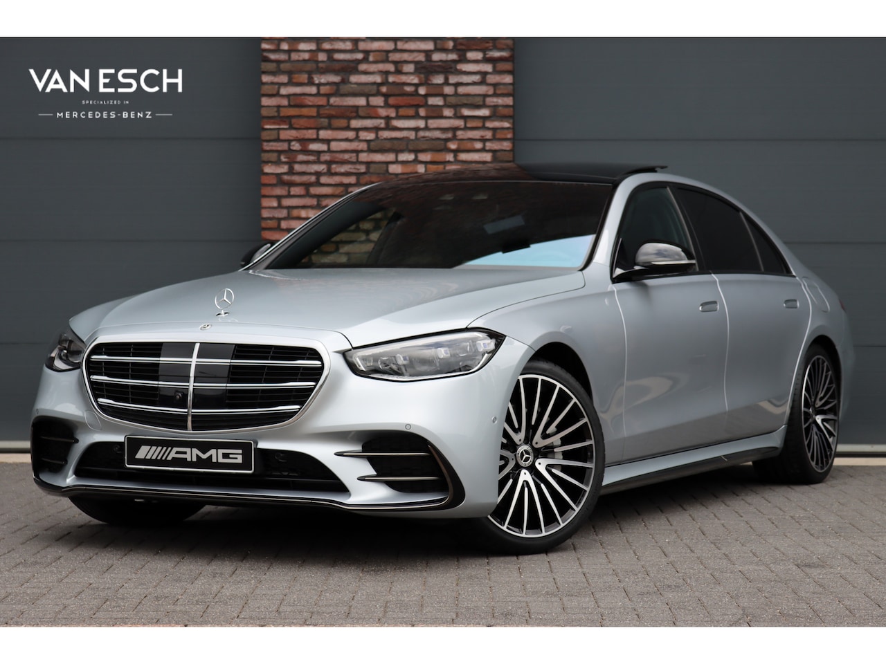 Mercedes-Benz S-klasse - 580 e 4MATIC Lang AMG Line | Airmatic | Chauffeurspakket | Achterasbesturing | Augmented H - AutoWereld.nl