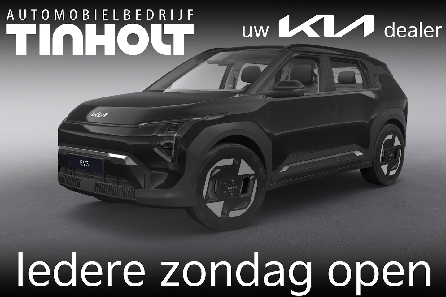 Kia EV3 - Air 58.3 kWh - Direct uit voorraad leverbaar - Aurora Black Pearl - AutoWereld.nl